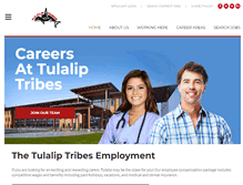 Tablet Screenshot of employment.tulaliptribes-nsn.gov